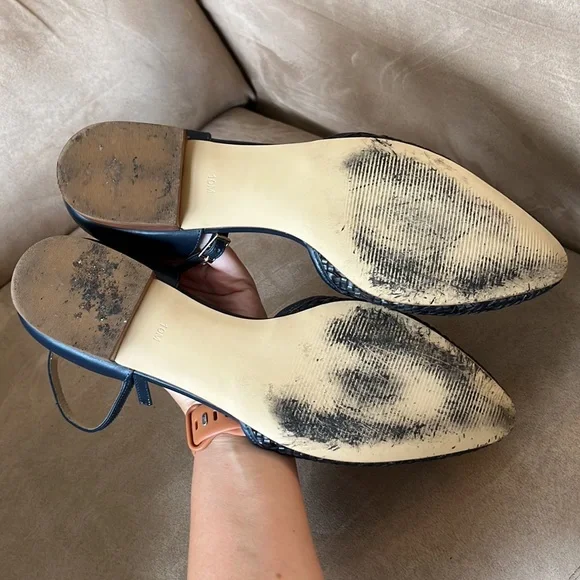 Talbots Black Woven Flats - Picture 7 of 8